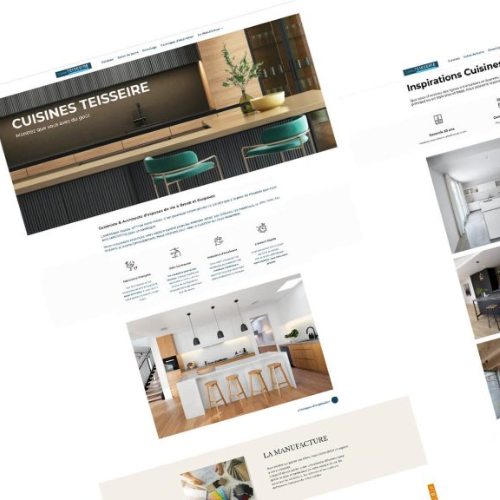 Cuisines Teisseire ➖ Maquette graphique personnalisée 